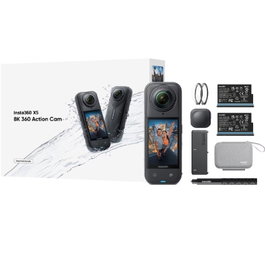 Insta360 X5 Cámara de Acción 360° - 8K, Invisible Selfie Stick, Lentes Reemplazables, IP68, Número Artículo: INX5ESB2